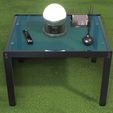 render-3.jpg Coffee Table 3D Model Set
