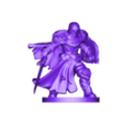 Heroic Fighter mini.stl Paladin - Fighter Miniature