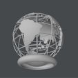 2.jpg Globe 3D printed