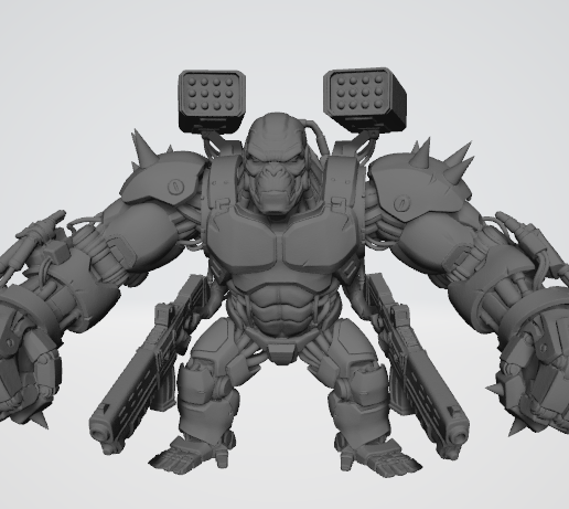 Mecha Gorilla Soldier