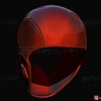 05.jpg Red Hood Mask Damaged - TITANS season 3 - DC comics Cosplay 3D print model