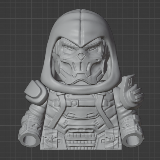🦸‍♂️ Taskmaster Set for Minifigure・ OBJ File for 3D printing・Cults