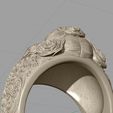 Screenshot_14.jpg Skull ring jewelry skeleton ring 3D print model