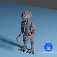 Demogorgon-Render2.jpg Demogorgon Print-in-place wiggle pet (and keyring option)