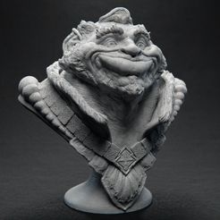 PappaOrkington_Front_01.jpg Archivo STL gratis Pappa Orkington con Sculpting Timelapse・Objeto imprimible en 3D para descargar