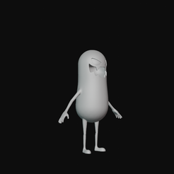 51.png Файл STL Мультяшный монстр для 3D-печати・Идея 3D-печати для скачивания