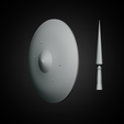 ShieldSpear_19.png Game of Thrones Unsullied Shield and Spear for Cosplay