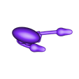 Dabbing_Squidward_BodyOnly_2.stl Free STL file Dabbing Squidward・3D printable design to download