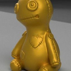 01a.jpg STL file Doll Halloween・3D printable model to download