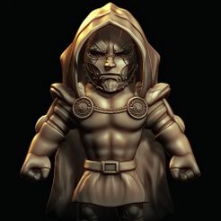 22.jpg Archivo STL Doctor Victor Von Doom // Los Cuatro Fantásticos・Design para impresora 3D para descargar