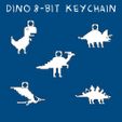 dino8bit-01_display_large.jpg Archivo STL gratis llavero dino 8-bit・Modelo para descargar y imprimir en 3D