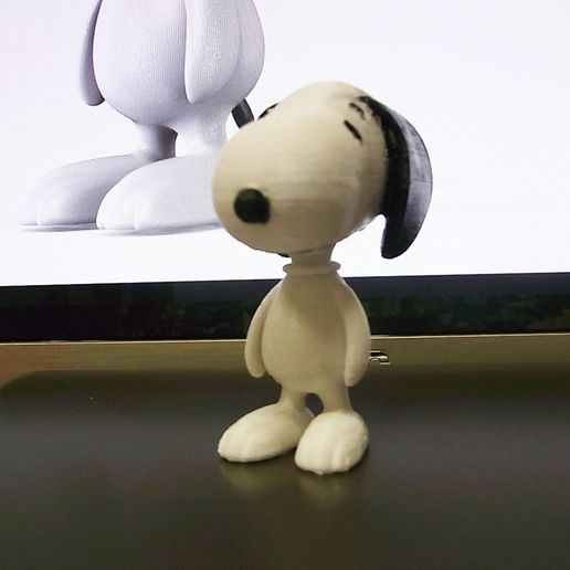 Download Free Stl File Snoopy 3d Printer Object Cults