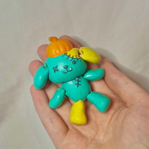 🧟 Zombie PomPomPurin Sanrio Flexi・ 3MF File for 3D printing・Cults