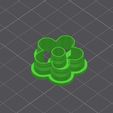 Flor3-2.jpg Polymer clay / cookie cutter pack flower shape #3