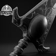 Ancient_Overlord_02_Render_BW.jpg Ancient Overlord Nier Automata Life Size Prop STL