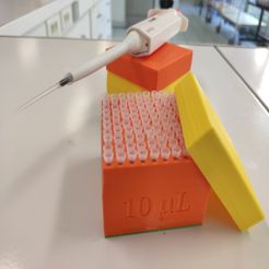 Micropipette_tips_box.jpg Бесплатный STL файл Micropipette tips box・3D-печатный объект для загрузки