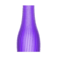 Lamp Vase.stl Ribbed Lamp Base
