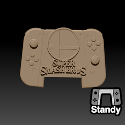 11.png Fichier OBJ INTERRUPTEUR DE SUPPORT DE LA MANETTE SMASH・Plan pour impression 3D à télécharger