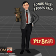 mr bean impressao0.png Mr Bean - Rowan Atkinson - Figure Printable