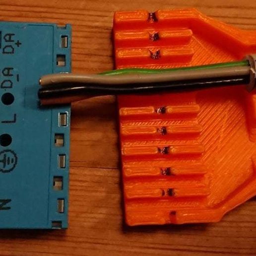 DSC_1961.JPG Wago Plug / Socket; 5-P, wiring guide template