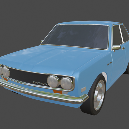 Xmods 1968 Datsun 510 Bluebird 3D model