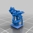 PlateArmourTroop_Heavy.png Free STL file Galactic Crusaders - Plate Armour Troop - 6-8mm・3D printer model to download
