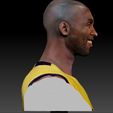Kobe_0007_Layer 25.jpg Kobe Bryant 3 Textured 3D Print Busts