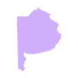 Cuerpo5.stl MAP OF ARGENTINA