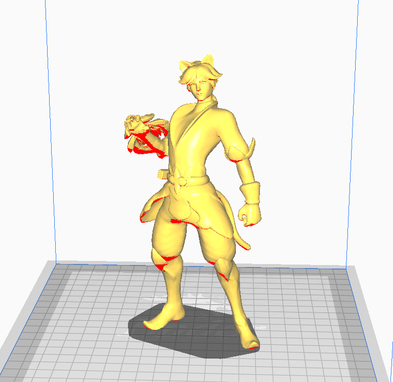 2.png STL file Porcelain Protector Ezreal 3D Model・3D print design to download, lmhoangptit