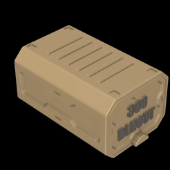 300.png 300Blkout - Print It Yourself Ammo box- 50 Round- STL