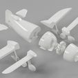 7.jpg Archivo STL Gee Bee R2 Golden Age Air Racer・Modelo para descargar e imprimir en 3D