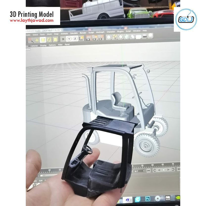38.jpg Fichier 3D Chariot élévateur Clark S20 53 - version PRO・Design pour impression 3D à télécharger, LaythJawad