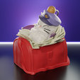 DElivery-moogle1.png MTG FF DECK BOX COMPATIBLE WITH COMMANDER DECKS: Delivery Moogle #087