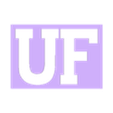 UF_Logo_Box_Cutout_for_letters.stl University of Florida Primary Logo