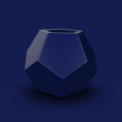 a922ac05-0337-462f-b7ab-3b4db7f22ddb.png 23. Dodecahedron Geometric Flower Planter Pot - V1 - Lisa (Inches)