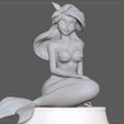 16.jpg ARIEL SIRENITA PRINCESA DISNEY PERSONAJE LINDA CHICA ANIME IMPRESIÓN 3D