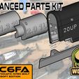 FGC6AF-AP-kit-2023ver.jpg FGC-6FA MKI/MKII full auto / semi auto open bolt Advanced Parts Kit  GBB airsoft FGC-9 replica