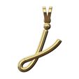 J-lower-case-wire-3d-letter-pendant-charm-00.jpg J Buchstabe anfängliche 3d Kleinbuchstaben Draht Anhänger Charme Bügel 3D-Druck Modell