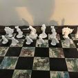 IMG_6510.JPG My Compilation of Thingiverse Makes that makes a cool chess set