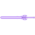 Roin sword .stl Spada demoniaca dell'evocatore nero Caladbolg