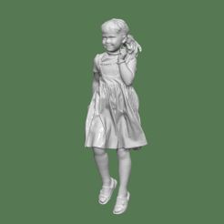 DOWNSIZEMINIS_girlrunning285a.jpg Fichier STL FILLE EN TRAIN DE COURIR PERSONNAGES・Design pour impression 3D à télécharger