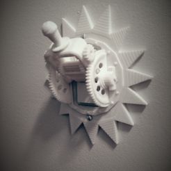 2017-09-27 11.00.45.jpg STL file Steampunk Mechanical Light Switch・Model to download and 3D print