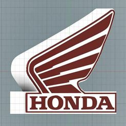 1.jpg STL file very simple motorcycle logo lamp・3D print model to download