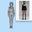 460-164-Scale-Model-Figure----Girl-with-Cat-Ear-Helmet-Display-2.png 460: 1:64 Scale Model Figure — Girl with Cat-Ear Helmet (Display)
