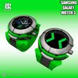 20240212_213552.jpg Ben 10 Omnitrix - Samsung Galaxy Watch 3 (Print Model)