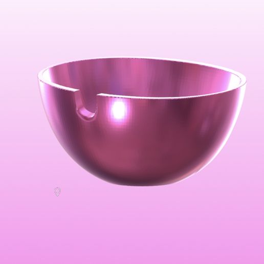 Spray tan powder bowl with brush holder