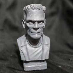 01.jpg Файл STL frankenstein monster bust・Модель для загрузки и печати в формате 3D