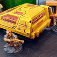hoverCarOneRear.png Cyberpunk Hover Car - 28mm