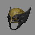 wolverine_helmet_002.jpg Wolverine Cosplay Helmet - Marvel Cosplay Mask - Halloween Costume