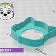 Everest.png Cookie Cutter Paw Patrol Collection